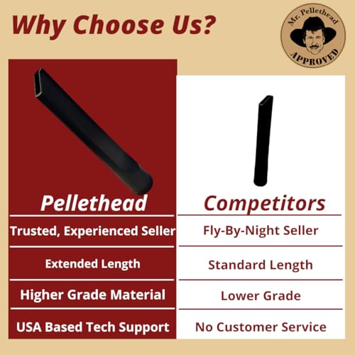 Image of Pellethead Ash Vacuum Pro Replacement Crevice Tool
