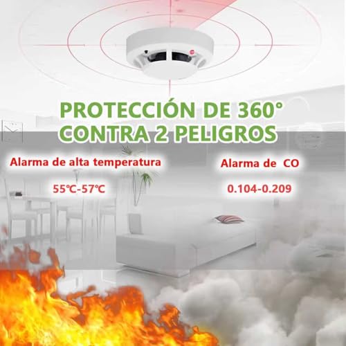 Detector de humo 6 detector de humo marca YOWNDSN (3)