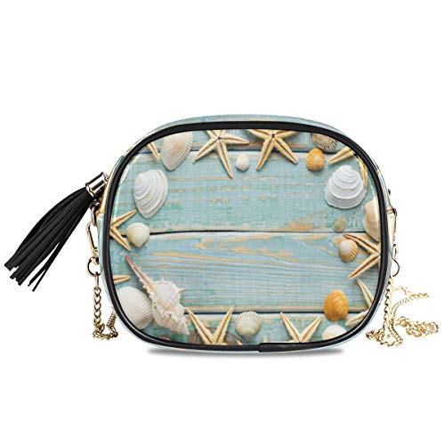 Preisvergleich Produktbild XiangHeFu Münzkassette Brieftasche Holzbrett Muschelkartenhalter Phone Bag Organizer Geldbörse mit großer Kapazität