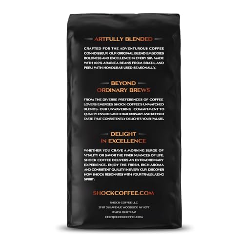 Shock Coffee All-Natural Strong Ground