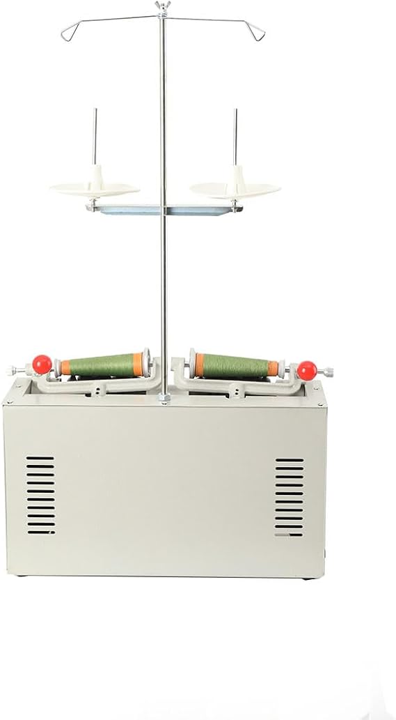 Cozyel Automatic Bobbin Winder Electrical Thread Winder Bobbin Winder Electric Bobbin Winder with Timer for Garment Factory, Adjustable Winding Amount- Working Separately/Working simultaneously