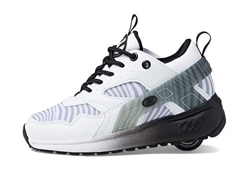 HEELYS Girl's Force (Little Kid/Big Kid/Adult) White/Black 13 Little Kid M4
