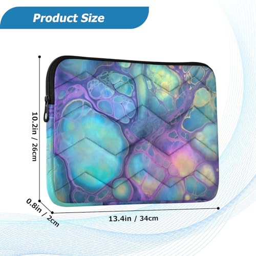 Funda para portátil 13-14 pulgadas impermeable diseño colorido miniatura 3
