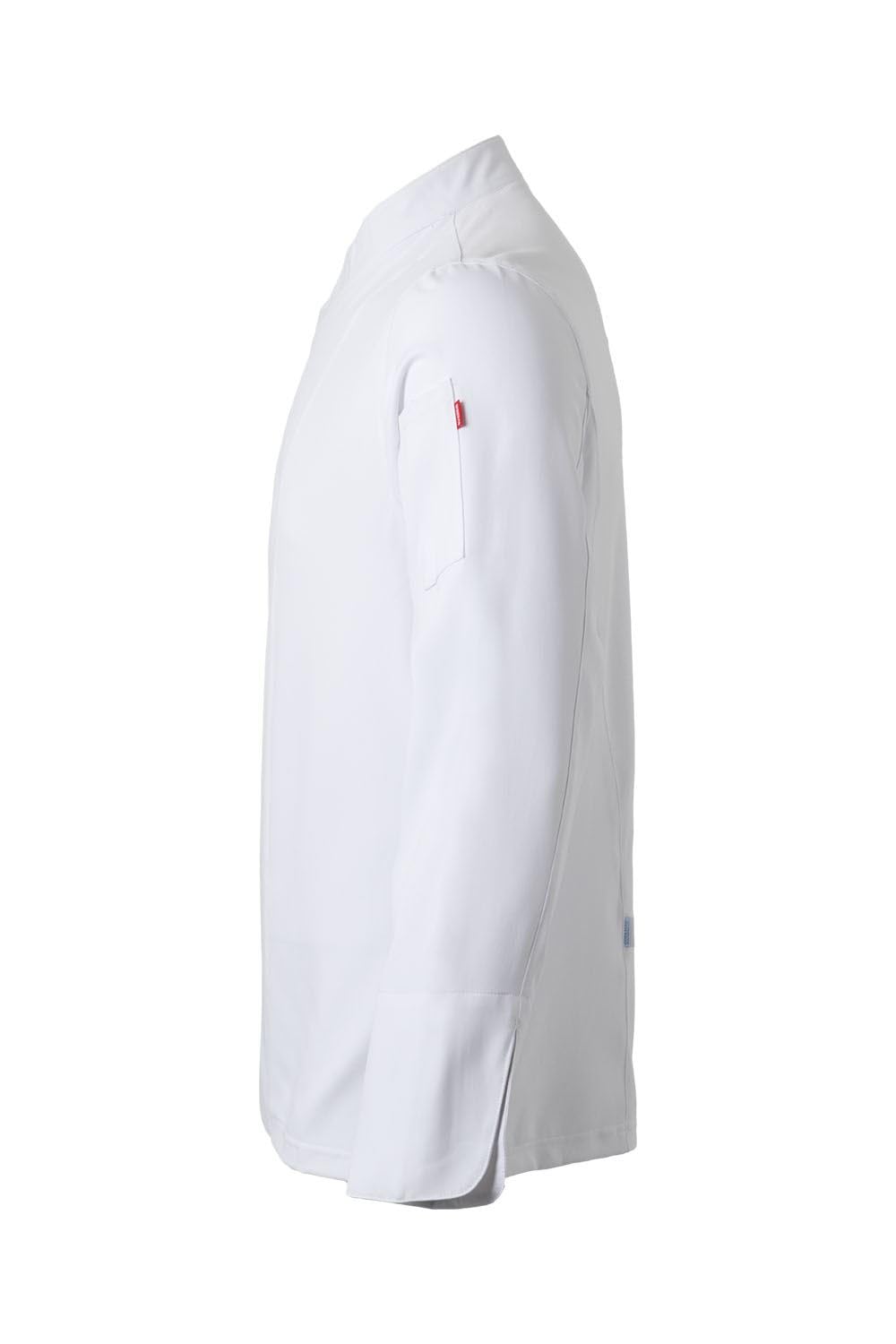 Chaquetilla Oficial MasterChef – Chaqueta de Chef Profesional Unisex, Bordada- Transpirable Coolmax®, Antibacterias, Repelente Líquidos, Tallas S-XL – Saquito Mágico