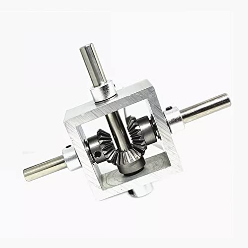 Pgfun 1:1 Right Angle Bevel Gearbox 1 Module 20 Teeth 90° Angle Drive Steering Gear Device Simple Mechanical Diy Module With 8Mm Shaft #TOP1