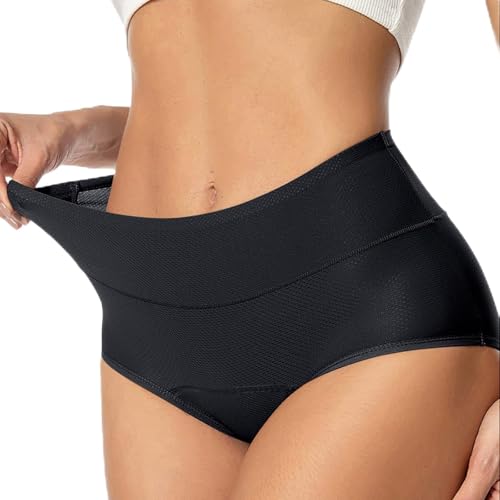 Costume da bagno mestruale, mutandine mestruali, perdita mestruale, calze da bagno da donna, pantaloncini da bagno assorbenti, a vita alta, dimagrante, guainante pancia, piatto, pantaloncini da bikini
