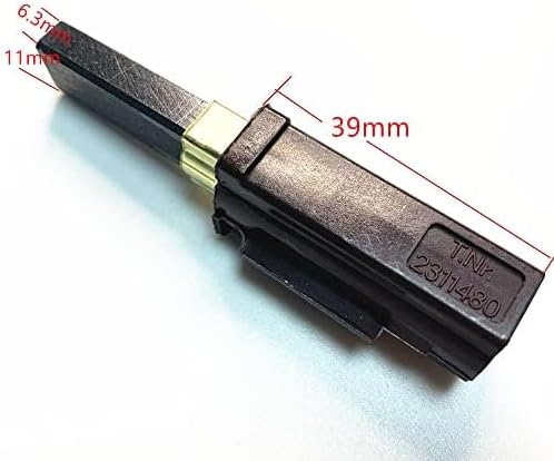 Miniatura 2 de 2 piezas 2311480 Motor de aspiradora Cepillo de carbono Reemplazo Número de pieza 333261 y 33326-1