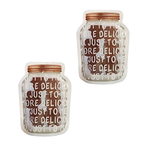 Mikinona Facial Makeup Puff Box 12pcs Bear Cookie Design Soft Fluffy Washable Reusable Ideal for All Ages