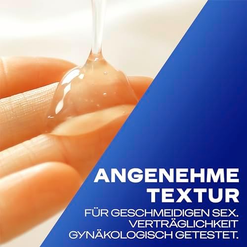 Durex Play Feel lubrykant nawilżający żel na bazie wody, łatwy do czyszczenia, nie pozostawia plam, nadaje się do prezerwatywy 1 x 250 ml