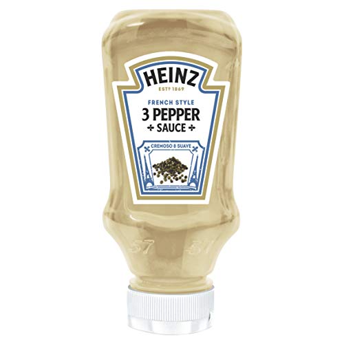 Heinz - Salsa Tres Pimientas - 220 ml - [Pack de 4]