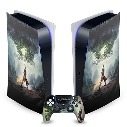 Skin Dragon Age PS5 Digital autocollant vinyle pour console et manette DualSense