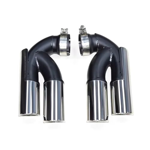 Silencieux pour VW Touareg V6 V8 W12 pot d'échappement quad inox sport