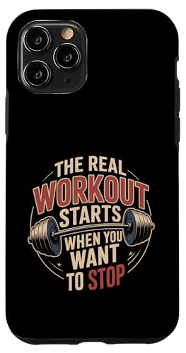 The Real Workout Starts When You Want To Stop |- �X�}�z�P�[�X iPhone 11 Pro �p