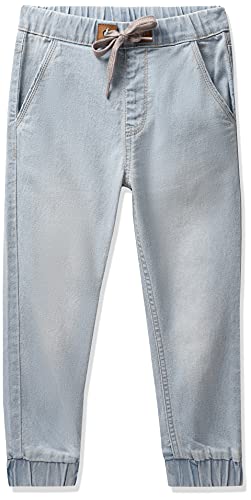 Image of Amazon Brand - Jam & Honey Boys Slim Fit Stretchable Jogger Jeans (Elasticated Waist Band)