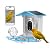 Luna Smart Bird Feeder with Camera, Enhanced AI Birds Species Identification, 2K HD Video, Instant Arrival Alerts, Solar Powered, Weatherproof Design for Birdwatching, Ideal Gift for Bird Lovers