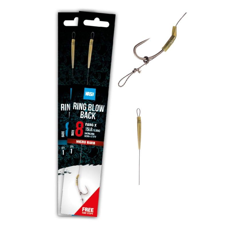 Nash Ring Blow Back Rig Barbless: 4