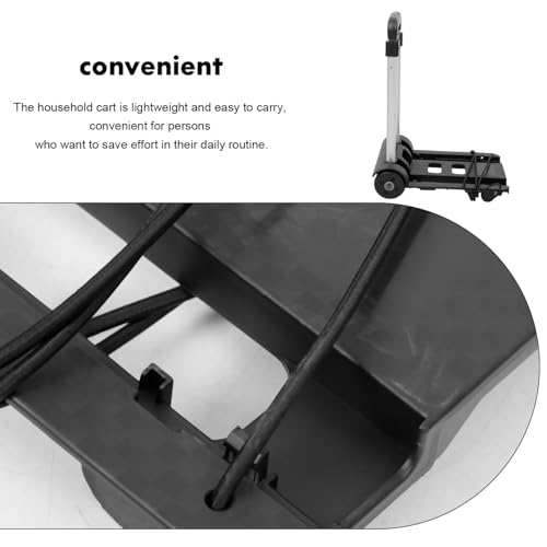 Carrito plegable portátil para carga y equipaje miniatura 3