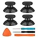 TOMSIN Replacement Thumbsticks for Xbox One/ PS4 Controllers, Black Analog Grip for Xbox One S (4-Pack)