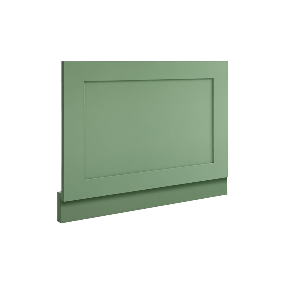 Milano Pastel Green 750Mm Straight Bath End Panel