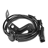 DNA MOTORING OEM-SS-021 Factory Style Rear Left ABS Wheel Speed Sensors Assembly, metallic/black