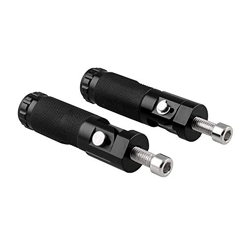 Universal Motorcycle Folding Footpegs Foldable Rearset Foot Pegs 8mm Bolts