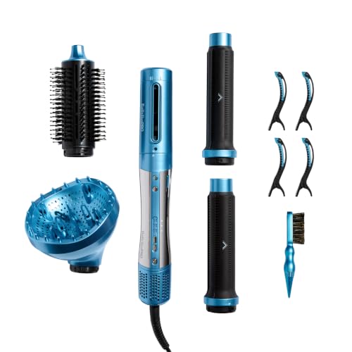 Image of BaBylissPRO The Style /Switch 5-in-1 Air Styling and Drying System, Ionic Lightweight Multi-Styler Hot Air Styler