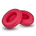Studio 2 Memory Foam Ear Pads - Protein Leather Replacement Parts Ear Cushion Cover Earpads Ear Cups for Beats Studio 2.0 Wired / Studio 2.0 Wireless B0500 / B0501 Headphone - Red