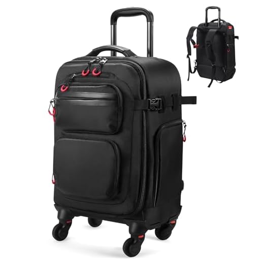 Versatile Rolling Backpack for Travel