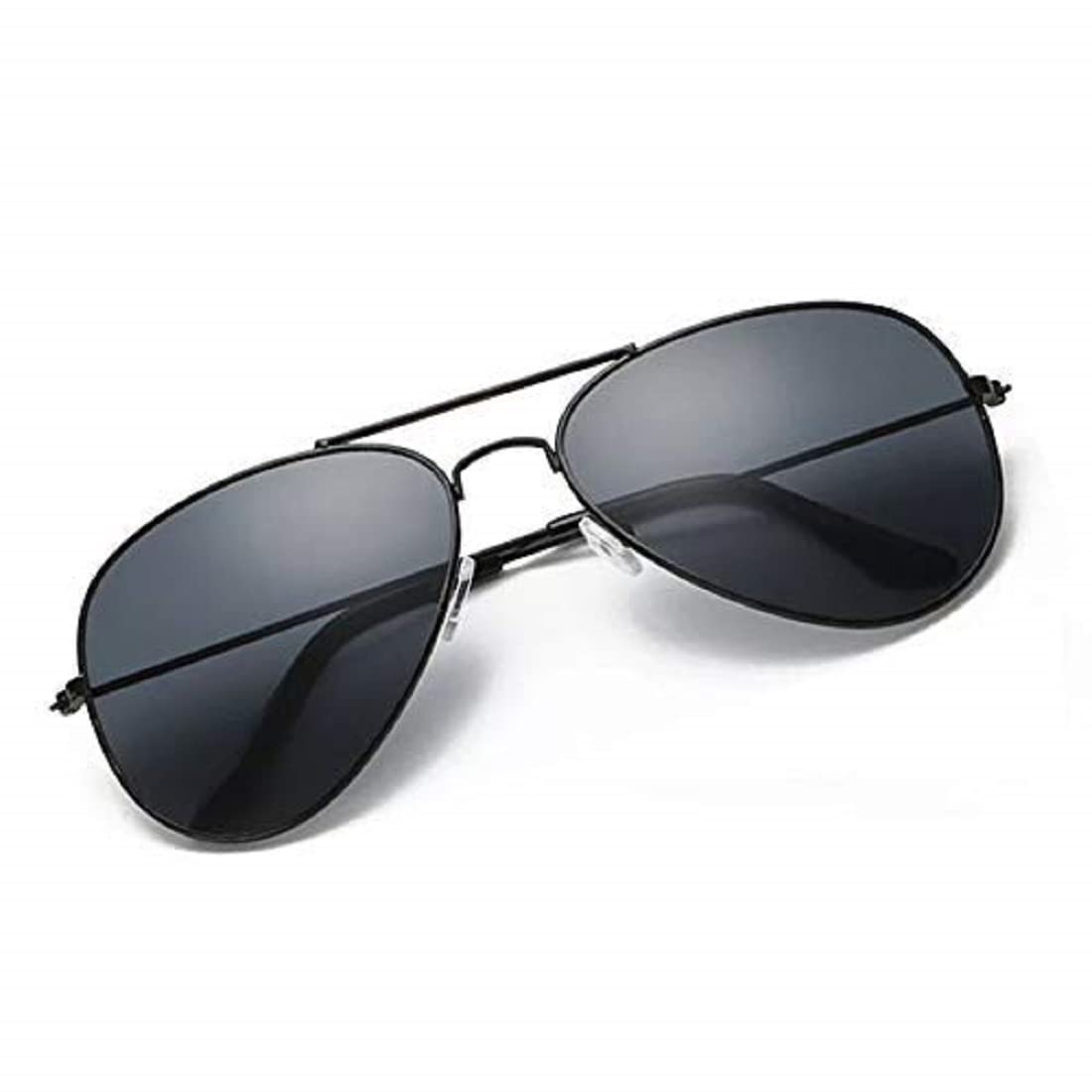 Sunwear Latest Casual Aviator Modern Sunglass(Black)-image-13
