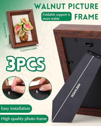 Image of OEHPICC Needle Felting Kits for Beginners Adult, Wool Felting Kit with Frame, Needle Felt Painting Kit with Felting Needles, Fabric Sheet, Instructions -3 Packs