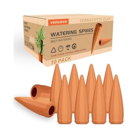 vensovo Terracotta Self Watering Spikes for Plants Cover