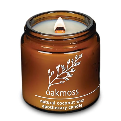 Hemlock Park Coconut Wax Candle &ndash; Small 4 oz Oakmoss