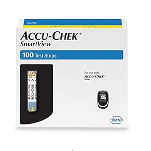 ACCU-CHEK SmartView Test strips – 100 Test Strips, Pack of 2