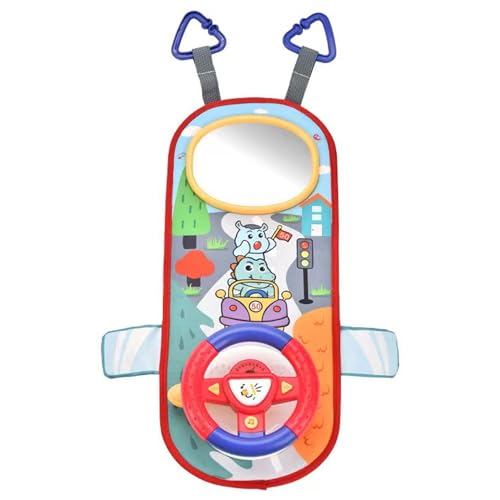 Jouet de siège de voiture dos à la route pour occuper bébé en voiture