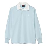 [カンタベリー] ラガーシャツ SOLID COLOR RUGBY JERSEY 23_サックス L