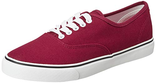 KLEPE Mens Vulcanized Canvas Sneakers- 6 UK (40 EU) (7 US) (1/FKT/MRN/06) Maroon (B07RDQSPVQ) Amazon Price History, Amazon Price Tracker