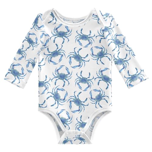 Image of vvfelixl Baby Bodysuits Bee Long Sleeve Cotton Baby Clothes for Boys Girls 3M