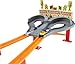 Hot Wheels Track Set Super Speed Blastway Playset, Dual-Track Racing for 1 or 2 Players, Includes 1:64 Scale Toy Car