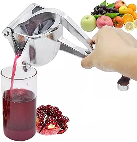 Vvikizy Presse-agrumes manuel Presse-fruits manuel Portable en aluminium, extracteur de citron
