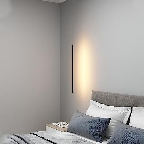 Lampe suspendue à tube long avec diffuseur silicone anti-éblouissement - 7