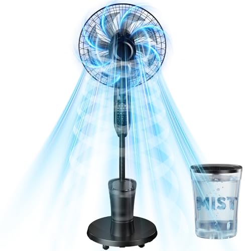 AetherMist Standing Humidifier Fan
