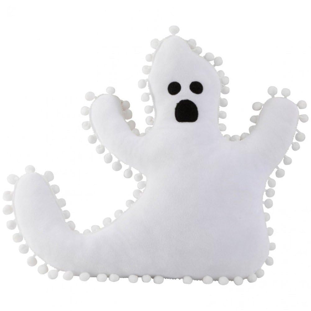 Coussins fantômes en peluche d'halloween avec rembourrage moelleux de canapé
