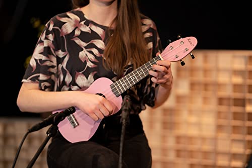 Ortega Guitars Ukulélé Soprano rose – Keiki K2 – Kit de démarrage incluant Accordeur, Courroie, 5 Médiators Medium et… - Les Beatles, Paul McCartney, John Lennon, RIngo Starr, George Harrison Ortega Guitars Ukulélé Soprano rose - Keiki K2 - Kit de démarrage incluant Accordeur, Courroie, 5 Médiators Medium et… – Image 6