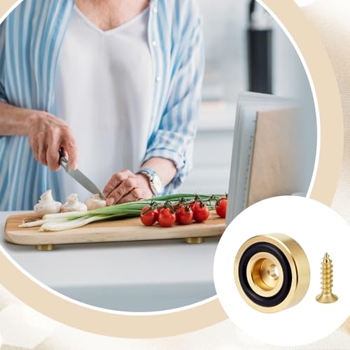 Pieds pour planches à découper et billots de cuisine pour protéger le plan de travail - 6