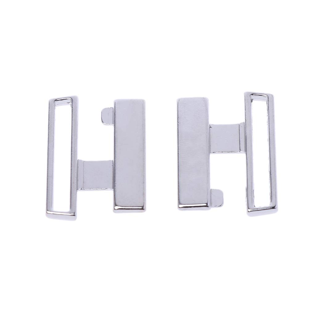 HLLR 10set Metal Aleación Hebilla Sujetador Traje de baño Bikini Clip Cierre Gancho Costura Fabricación DIY