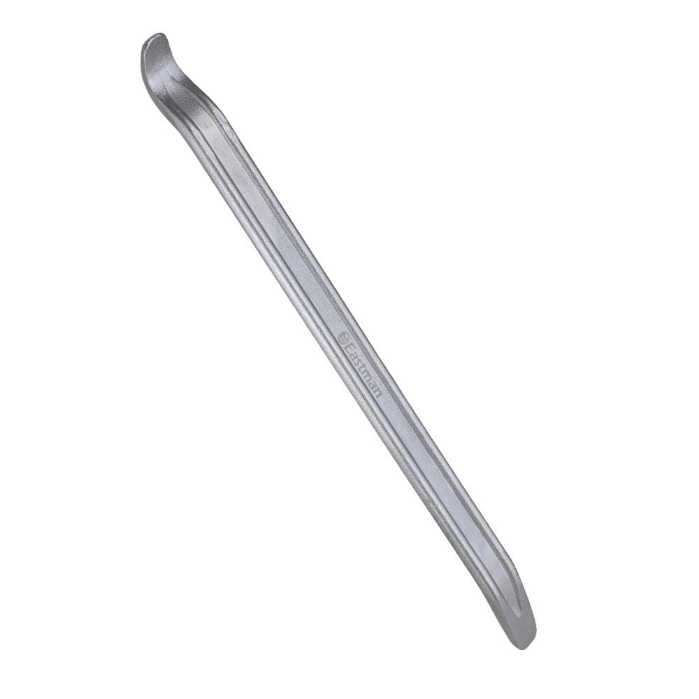 Eastman Tyre Lever Set of 1 Pcs, 24 Inch, Alloy Steel Chrome Plated, Corrosion Resistance, Tyre Removal Lever Ideal for Cycle, Car,Truck Tyre Change (E-3021)