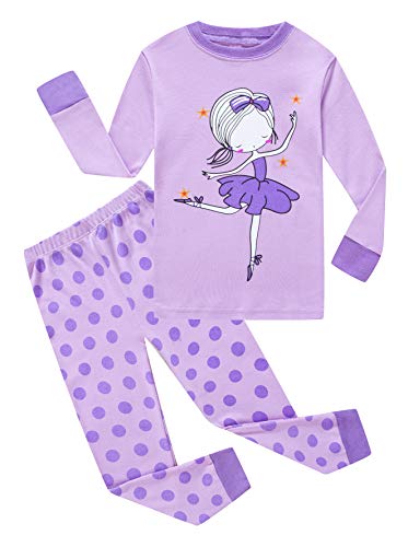 Image of KikizYe Little Big Boys Long Sleeve Pajama Sets 100% Cotton Pjs