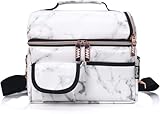 PuTwo , 8L Insulated Lunch Bags Double...