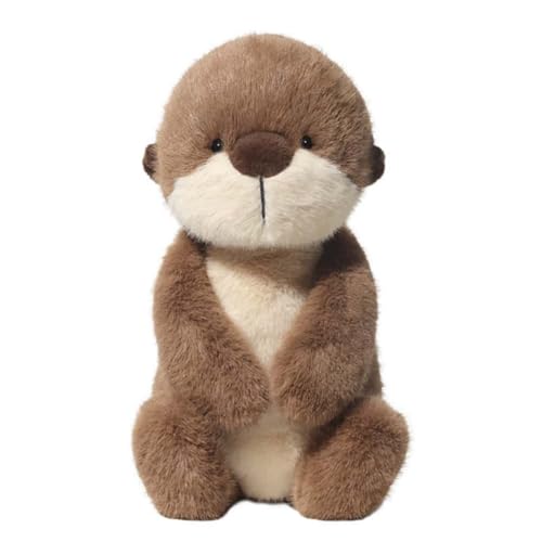 EPRHAY 36cm Ultra-Soft Adorable Otter Plush Toy Fluffy Stuffed Animal Otter Doll Cute Cuddly Companion Lovely Huggable Kids Gift