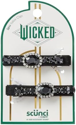 Amazon.com : Wicked Elphaba Rhinestone Salon Clips - hair clips - hair ...